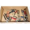 Image 1 : LARGE FLAT W/PLIERS, SNIPS, CRESCENT