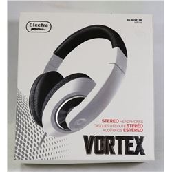 NEW VORTEX STEREO HEADPHONES ( WHITE )