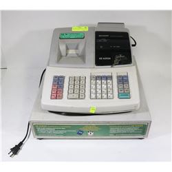 SHARP LOCKABLE CASH REGISTER