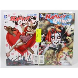 #2 AND #3 HARLEY QUINN COLLECTORS COMICS