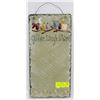 Image 1 : HAND PAINTED SLATE TILE WALL HANGING. 8 X 16
