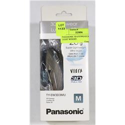 PANASONIC 3D EYEWEAR 26G SUPER LIGHT WEIGHT.