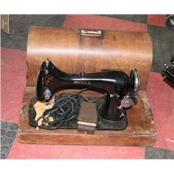 RARE OLD ANTIQUE SEWING MACHINE AND TRAVEL SEWING