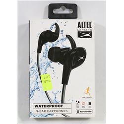 ALTEC LANSING WATERPROOF WIRELESS EARPHONES