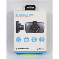 SCOSCHE 1080P HD DASH CAMERA W/ NIGHT VISION