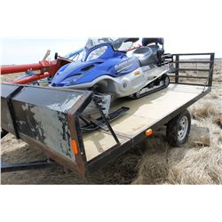 SINGLE AXLE SLED TRAILER