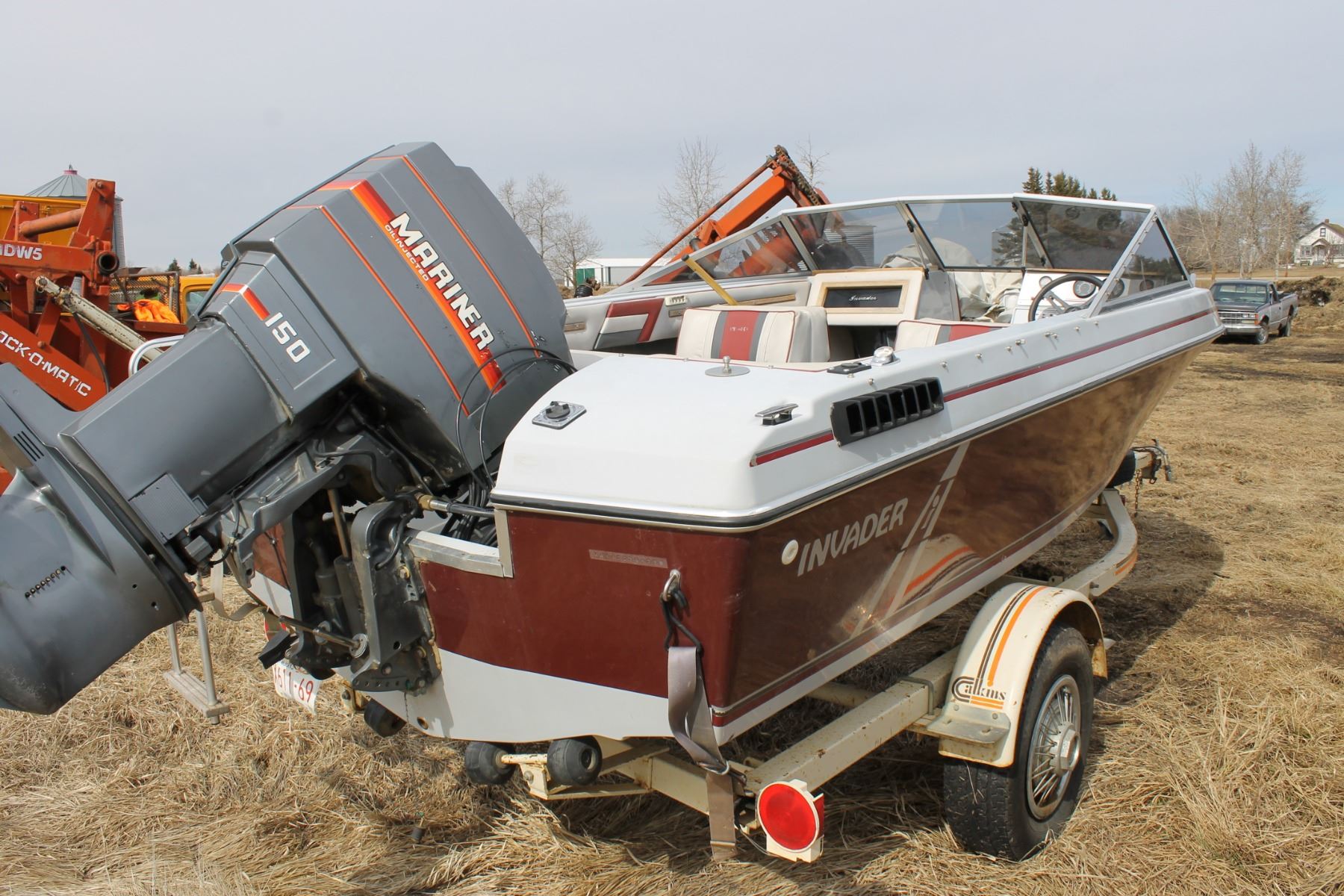 INVADER BOAT & TRAILER