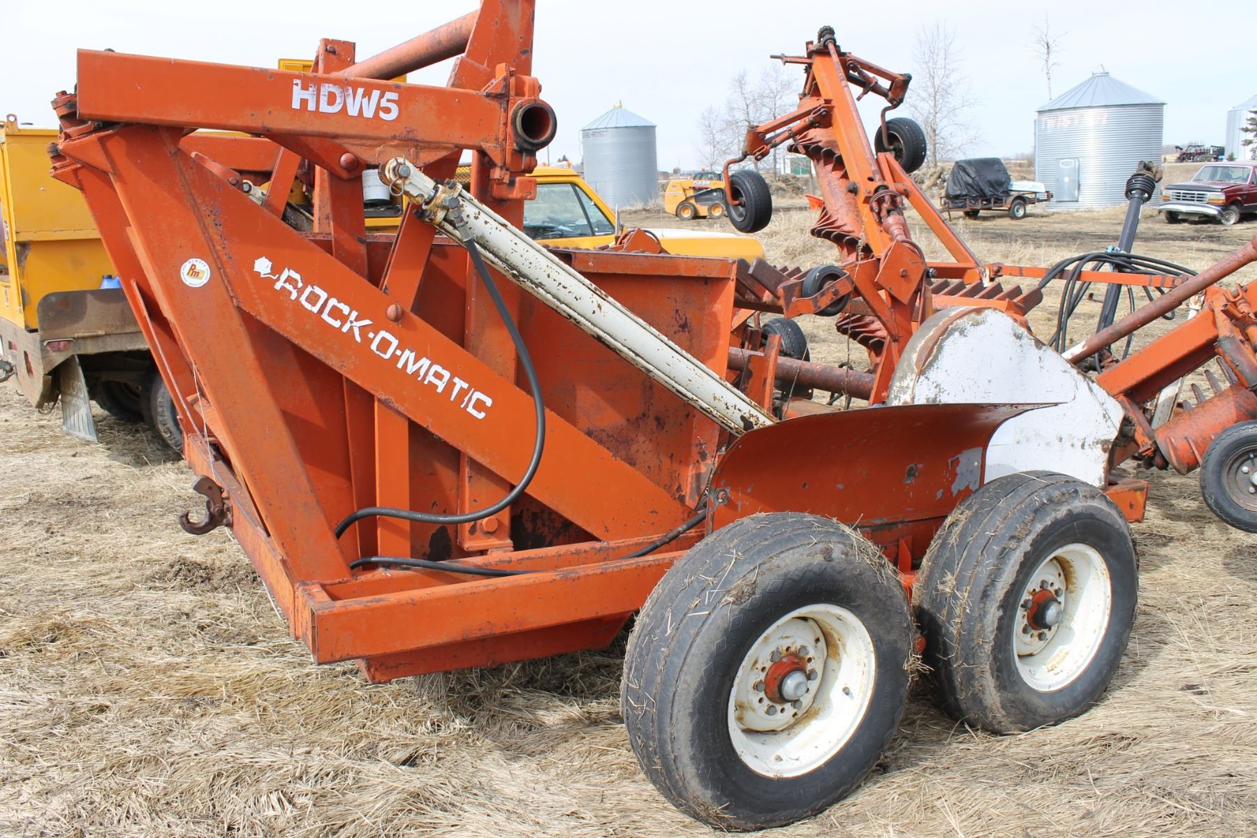 Pto Rock Rake ROCK-O-MATIC PTO HDW5 ROCK PICKER