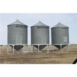 WESTEEL ROSCO 5 RING HOPPER BOTTOM BIN - CHOICE