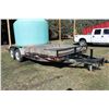 Image 1 : 2007 DOUBLE A 20' FLAT DECK TRAILER