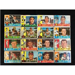 1960 TOPPS BASEBALL CARDS