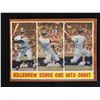 Image 1 : 1962 TOPPS #316 HARMON KILLEBREW SENDS ONE INTO ORBIT