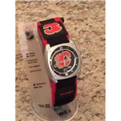 CALGARY FLAMES TIMEX WRIST WATCH (BRAND NEW)