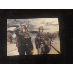 LEIA & X-WING/;LUKE & SHUTTLE 1997 Topps 3d-i STAR WARS Lenticular Chase Card