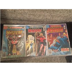 THE HOUSE OF MYSTERY COMIC BOOK LOT (DC COMICS)