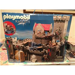 NEW Playmobil Royal Lion Knight's Castle Building Set (RARE) #6000