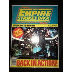 STAR WARS THE EMPIRE STRIKES BACK OFFICIAL POSTER MONTHLY "BACK IN ACTION" (ISSUE ONE)