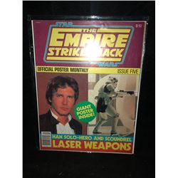STAR WARS THE EMPIRE STRIKES BACK OFFICIAL POSTER MONTHLY (ISSUE FIVE) HAN SOLO-HERO AND SCOUNDREL