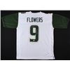 Image 1 : Quinton Flowers Signed South Florida Bulls Breast Cancer Awareness Jersey W/ Inscription (JSA COA)