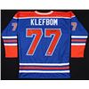 Image 1 : Oscar Klefbom Signed Oilers Jersey (Beckett Hologram)
