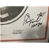 Image 2 : BERNIE PARENT SIGNED 17" X 12"  FRAMED PRINT W/ JSA COA