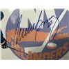 Image 2 : MIKE BOSSY SIGNED 17" X 12"  FRAMED PRINT W/ JSA COA