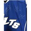 Image 2 : AUTHENTIC REEBOK TAMPA BAY LIGHTNING SIGNED HOCKEY JERSEY SIGNED BY 9 PLAYERS W/ COA