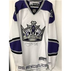 MARCEL DIONNE SIGNED L.A KINGS HOCKEY JERSEY W/ JSA COA