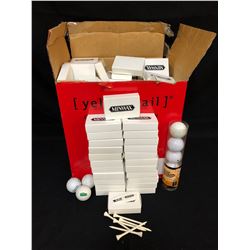 GOLF BALLS/ TEES LOT