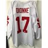 Image 1 : Marcel Dionne Signed Team Canada Jersey Inscribed "HOF 92" (JSA COA)