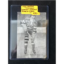 1936 CHAMPION POSTCARDS SWEENEY SHRINER ROOKIE CARD
