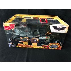 DC BATMAN BEGINS ELECTRONIC BATMOBILE TUMBLER WITH LIGHTS SOUNDS MATTEL 2005