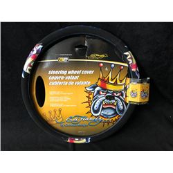 ED HARDY STEERING WHEEL COVER (BRAND NEW)