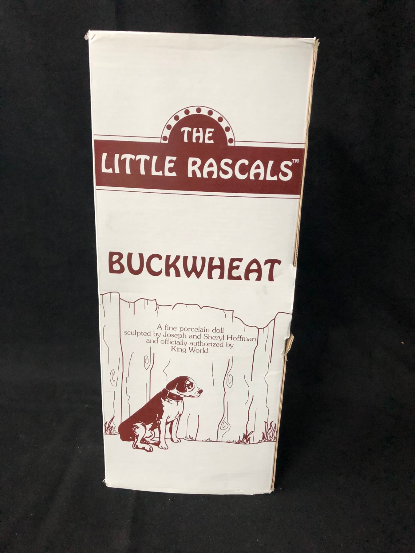 The Little Rascals Buckwheat Porcelain Doll The Hamilton collection 1993