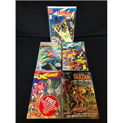 COMIC BOOK LOT (BATMAN/ X-FORCE/ TARZAN...)