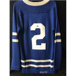 BABE PRATT CUSTOM SIGNED MAPLE LEAFS HOCKEY JERSEY W/ PRICELESS LOA