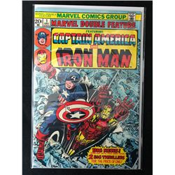 MARVEL DOUBLE FEATURE #1 CAPTAIN AMERICA & IRON MAN (MARVEL COMICS)