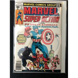 MARVEL SUPER ACTION #1 STARRING CAPTAIN AMERICA (MARVEL COMICS)