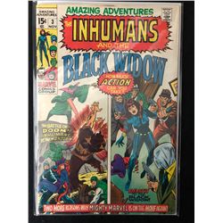 THE INHUMANS & THE BLACK WIDOW #3 (MARVEL COMICS)