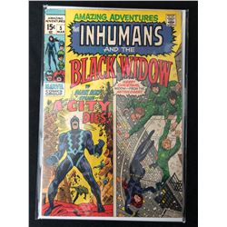 THE INHUMANS & THE BLACK WIDOW #5 (MARVEL COMICS)