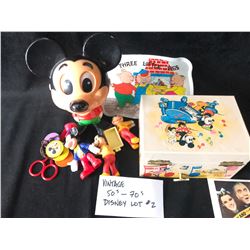 VINTAGE 1950-70'S DISNEY COLLECTIBLE'S LOT
