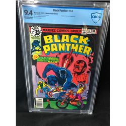 1979 BLACK PANTHER #14 (MARVEL COMICS) 9.4 GRADE CBCS