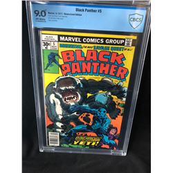 1977 BLACK PANTHER #5 (MARVEL COMICS) 9.0 GRADE CBCS