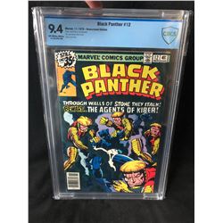 1978 BLACK PANTHER #12 (MARVEL COMICS) 9.4 GRADE CBCS
