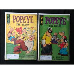 1960'S POPEYE COMIC BOOK LOT (KING COMICS) #82/ 86
