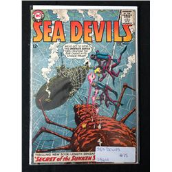 1964 SEA DEVILS #15 (DC COMICS)