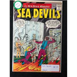 1964 SEA DEVILS #19 (DC COMICS)