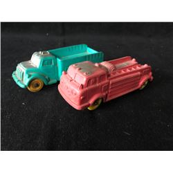VINTAGE TOY TRUCK LOT