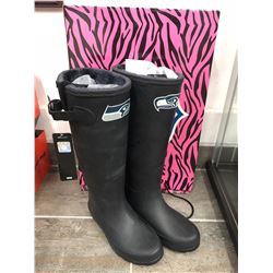 BRAND NEW NFL WOMENS SEATTLE SEAHAWKS RAIN BOOTS ( SIZE 6)