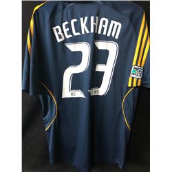 DAVID BECKHAM LA GALAXY SOCCER JERSEY SIZE LARGE